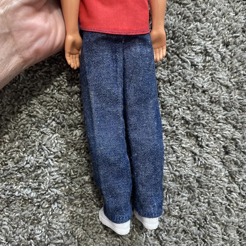 1968 Ken Body Molded Brown Hair Blue Eyes 1983 Head ~ Hong Kong